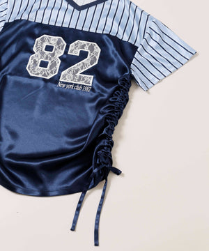 レースワッペンサテンユニフォーム