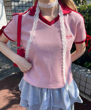 ピンク モデル：160㎝ F着用