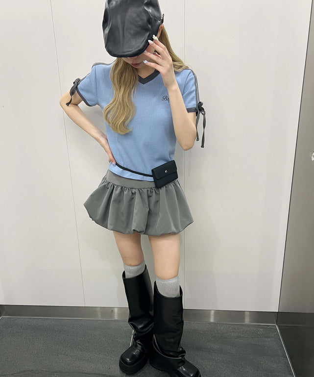 ブルー モデル：160㎝ F着用