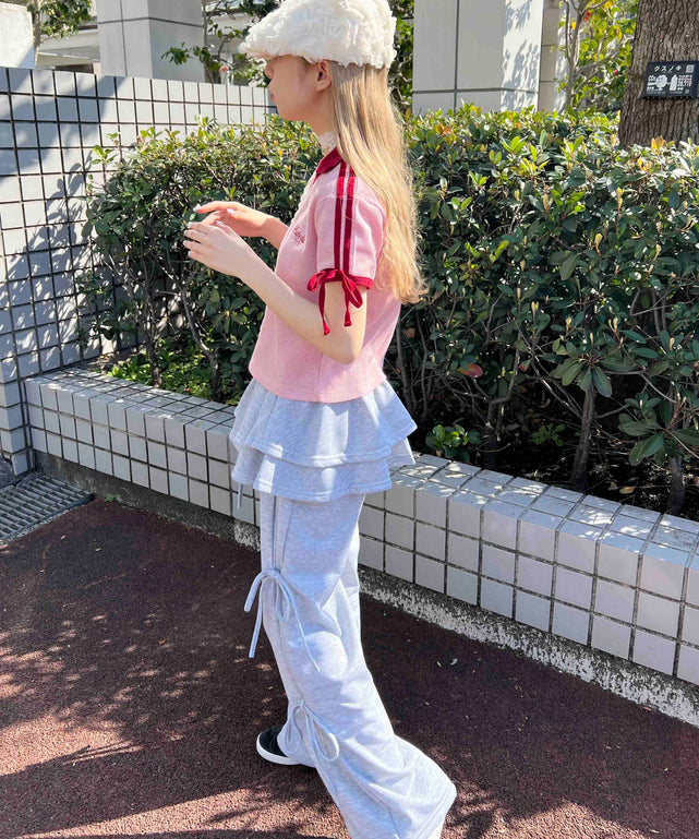 ピンク モデル：160㎝ F着用