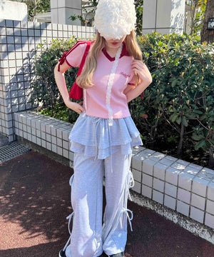 ピンク モデル：160㎝ F着用