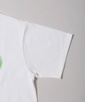 ラインストーンプリントTシャツ