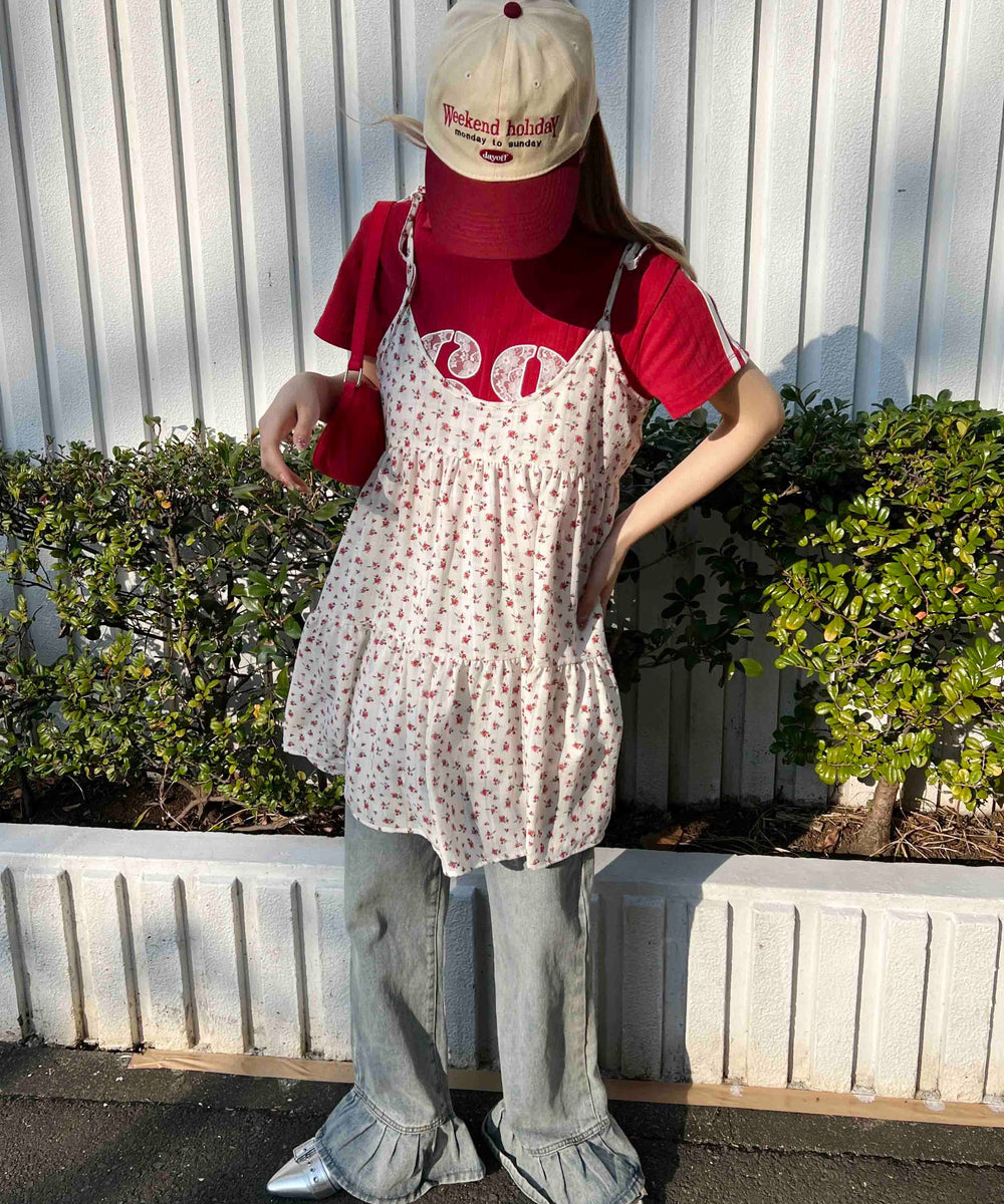 ホワイト モデル：160㎝ F着用