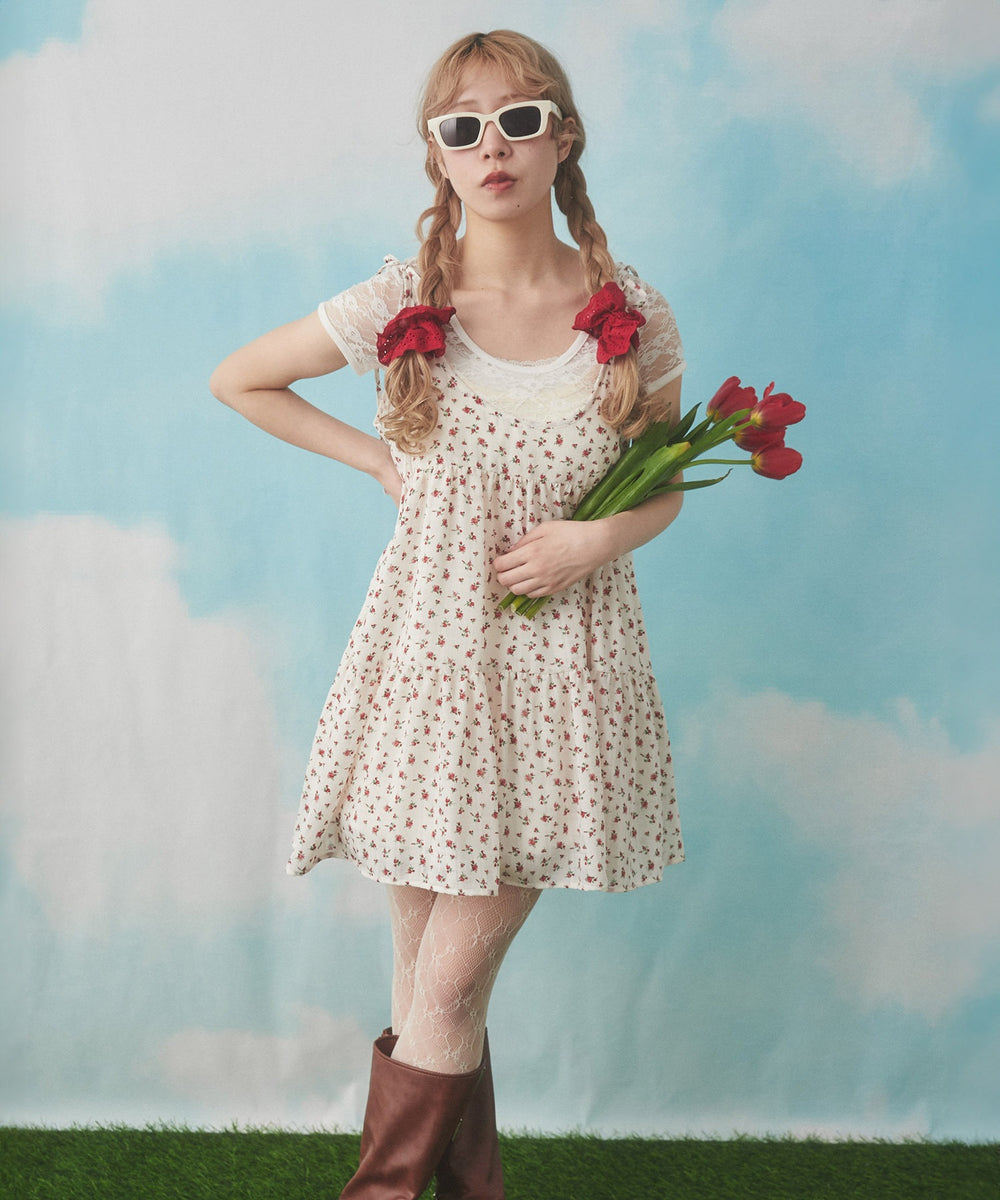 ホワイト モデル：160㎝ F着用