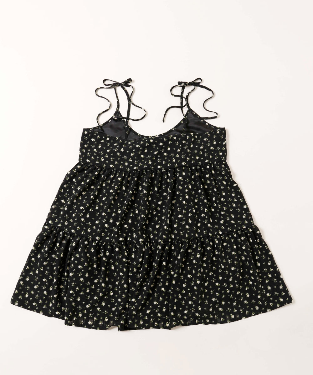リトルフラワーキャミミニワンピース