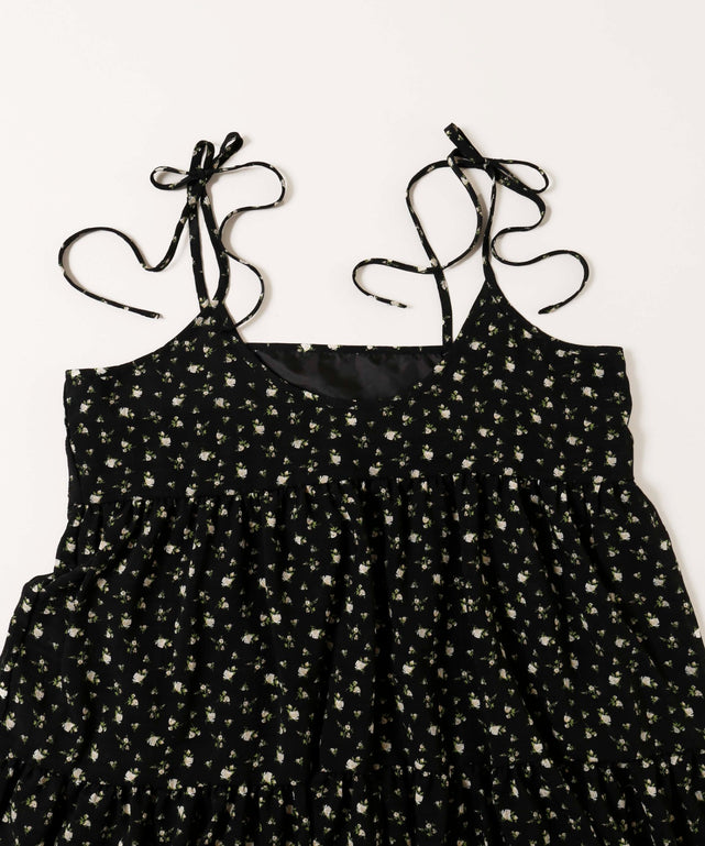 リトルフラワーキャミミニワンピース