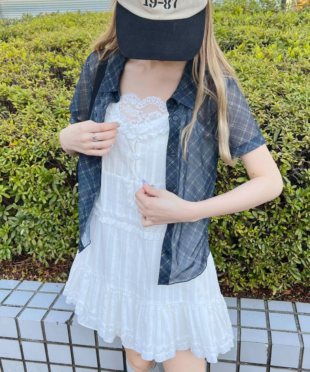 ネイビー モデル：160㎝ F着用