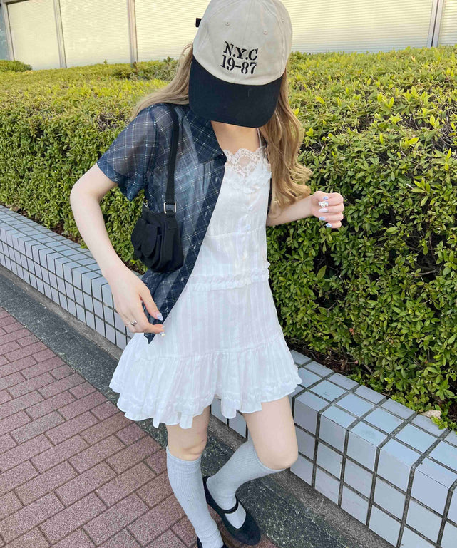 ネイビー モデル：160㎝ F着用