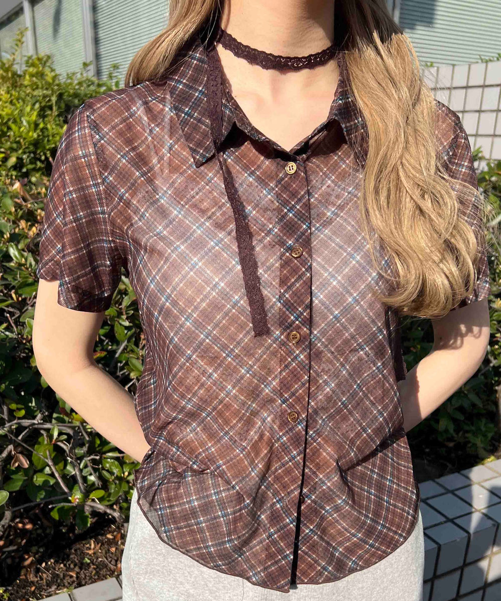 ブラウン モデル：160㎝ F着用