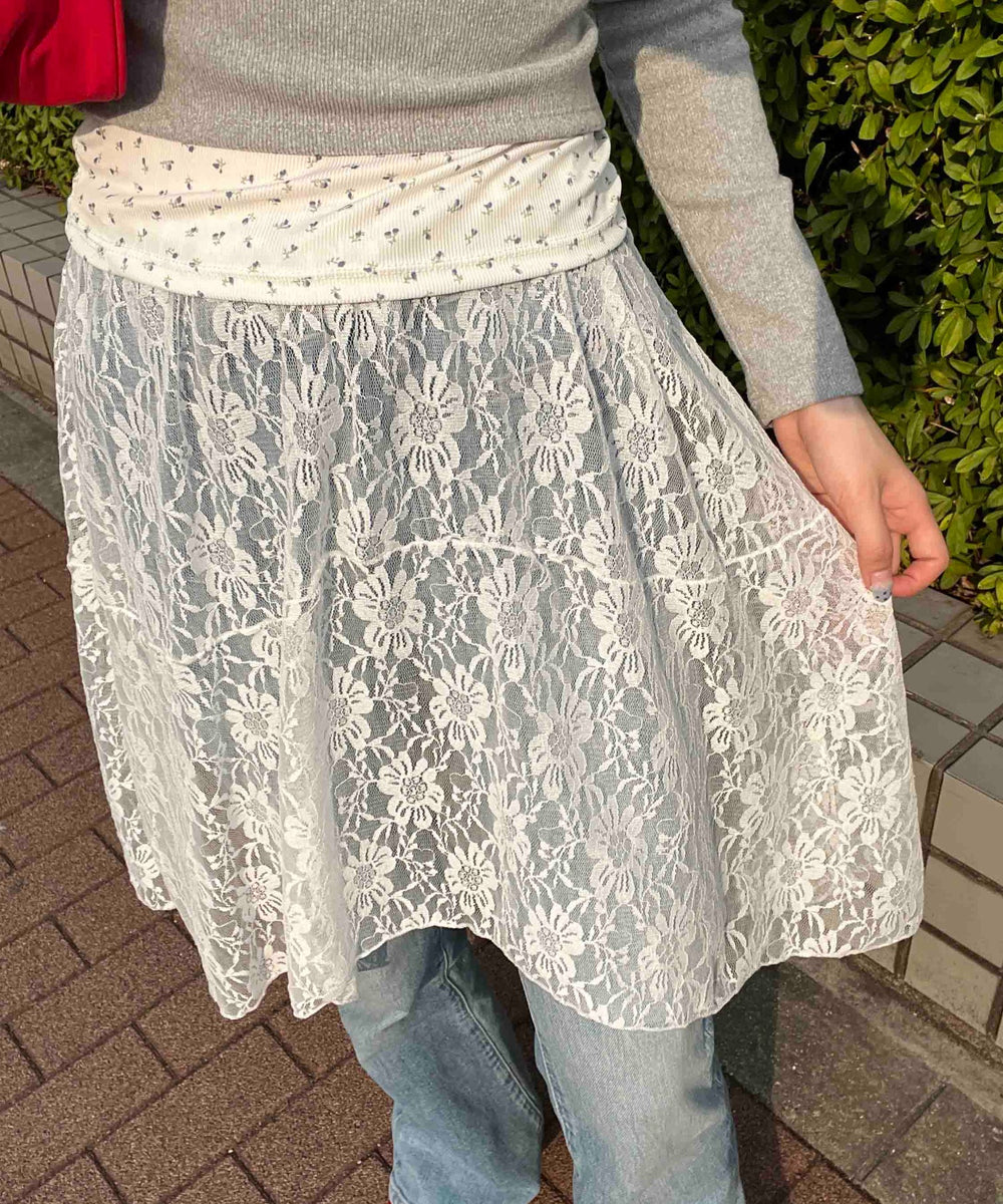 ホワイト モデル：160㎝ F着用