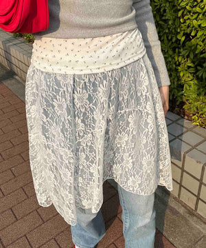 ホワイト モデル：160㎝ F着用