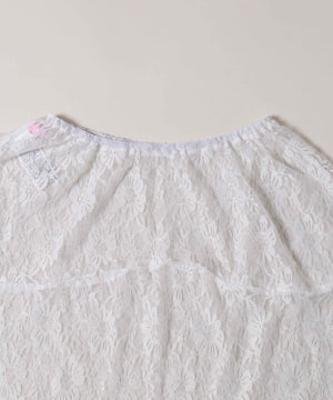 レースフレアスカート