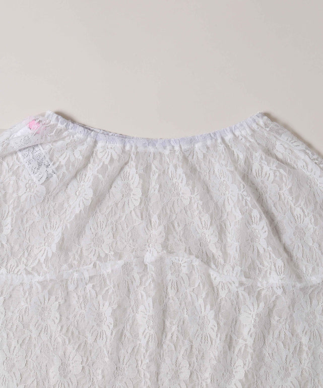 レースフレアスカート