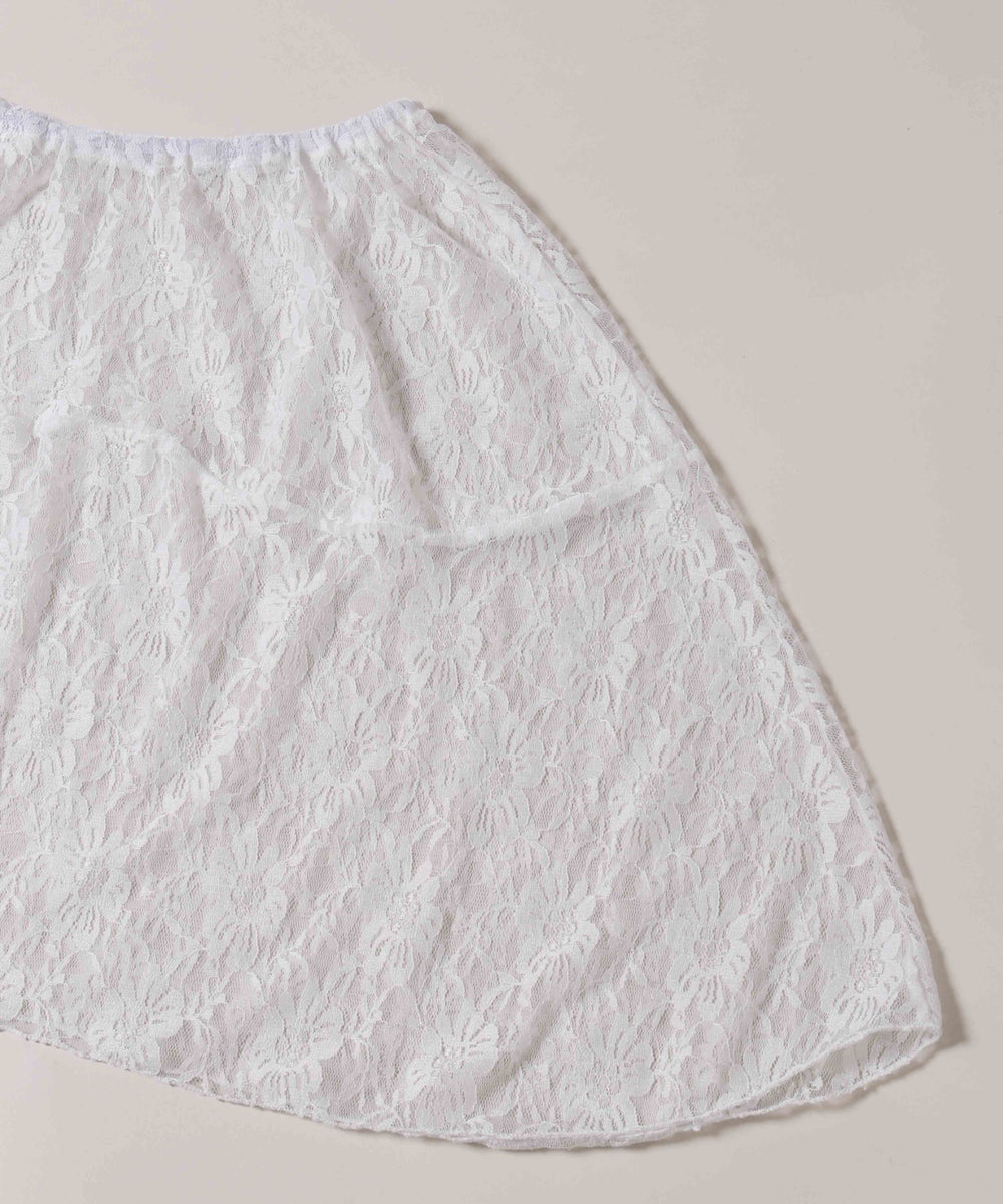 レースフレアスカート