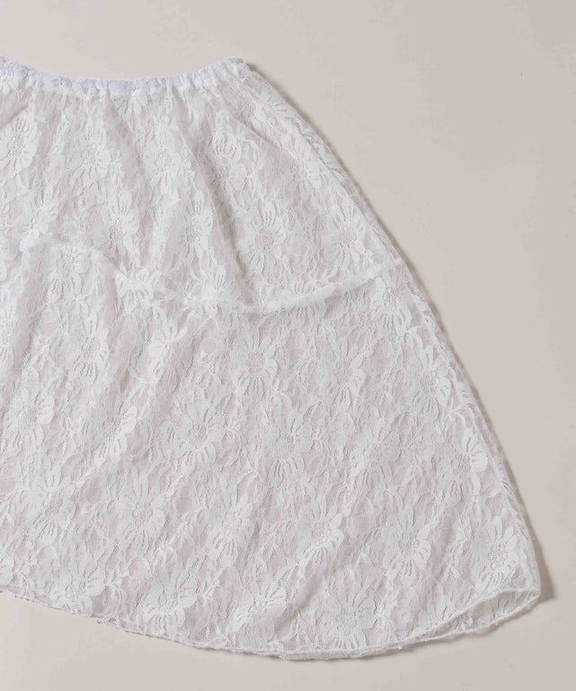 レースフレアスカート