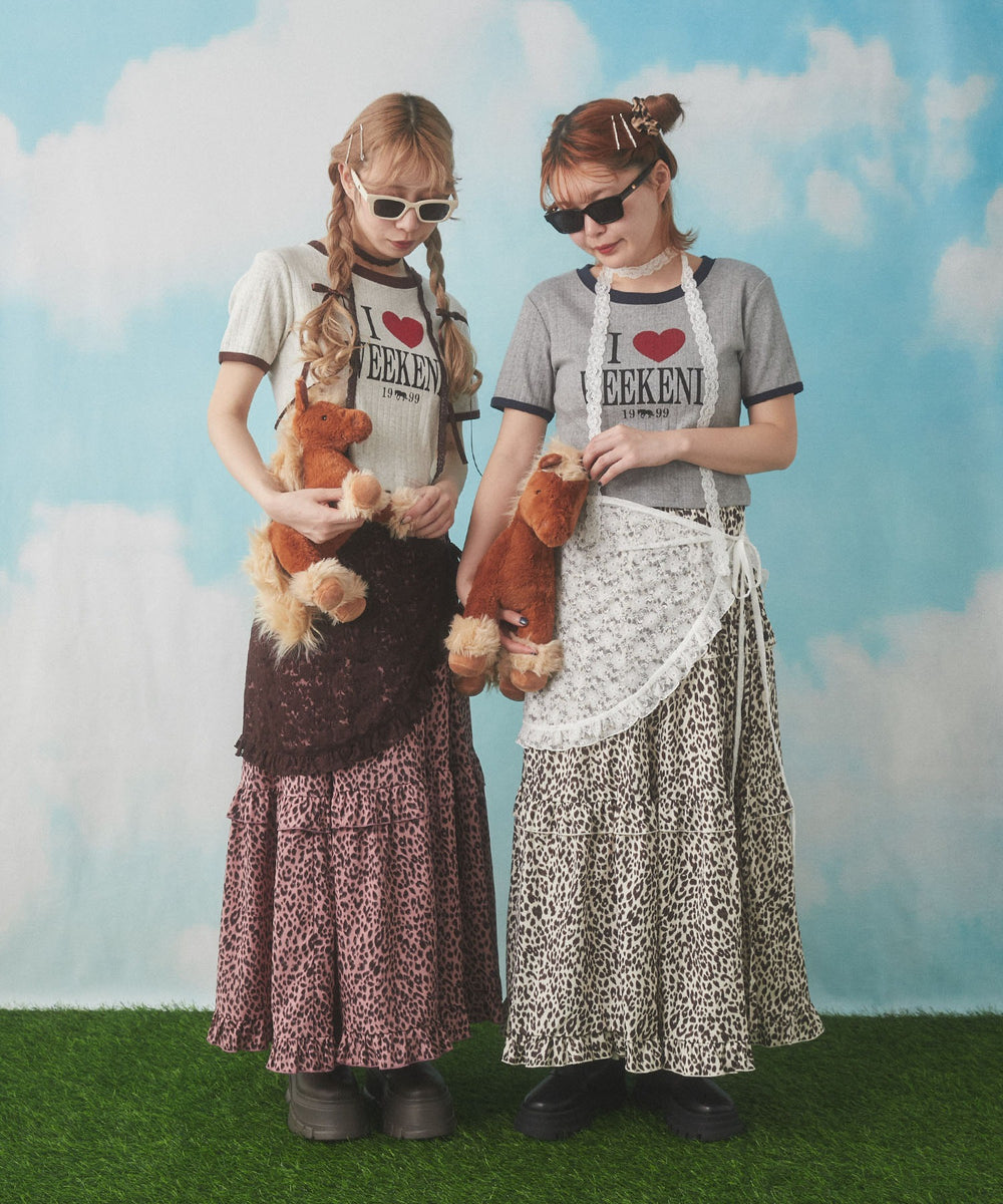 ILOVEWEEKENDTシャツ