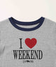 ILOVEWEEKENDTシャツ