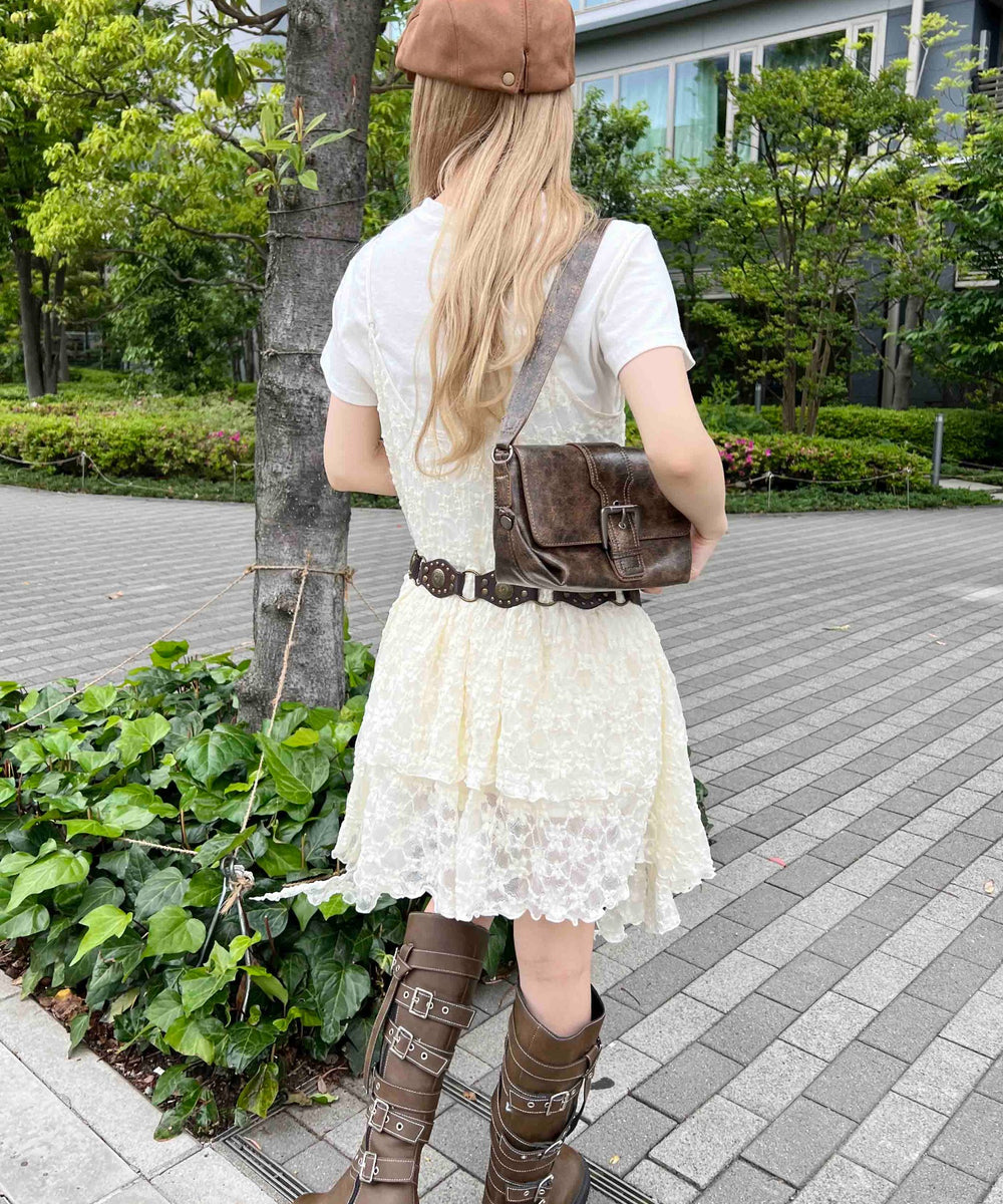 ホワイトアイボリー モデル：160㎝ F着用