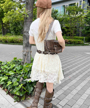 ホワイトアイボリー モデル：160㎝ F着用