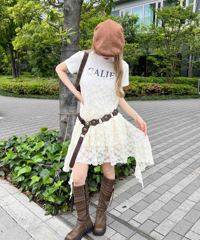 ホワイトアイボリー モデル：160㎝ F着用