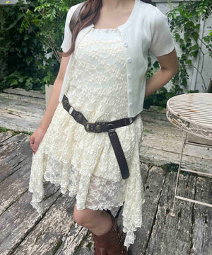 ホワイトアイボリー モデル：155㎝ F着用