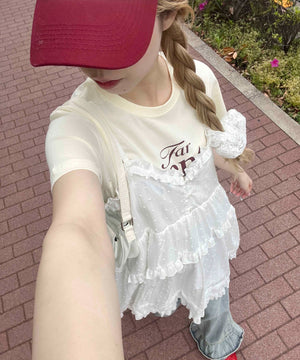 ホワイト モデル：160㎝ F着用