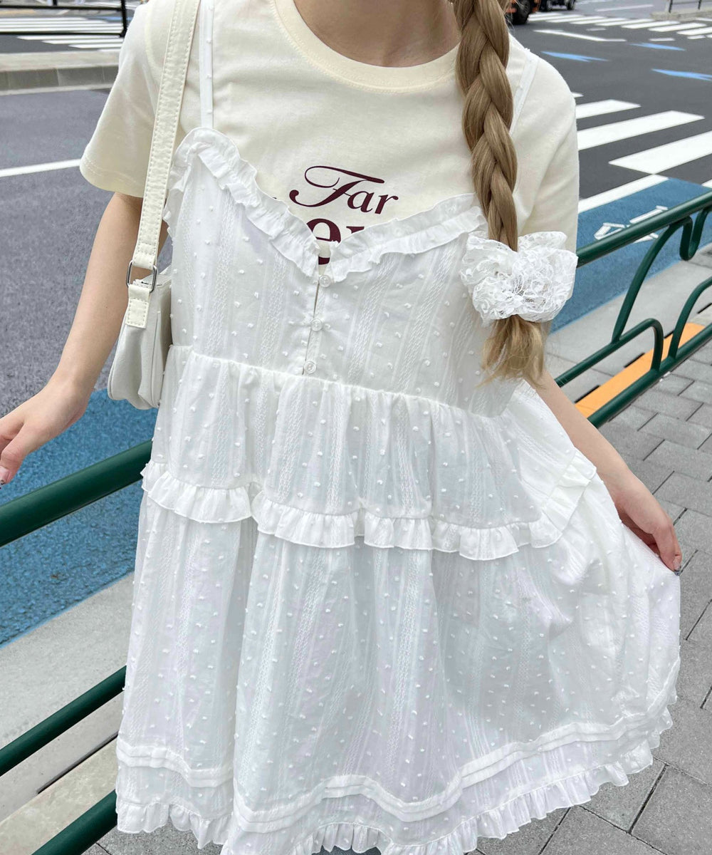 ホワイト モデル：160㎝ F着用