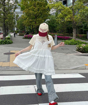 ホワイト モデル：160㎝ F着用