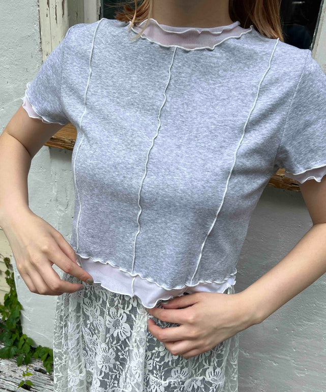 グレー モデル：160㎝ F着用