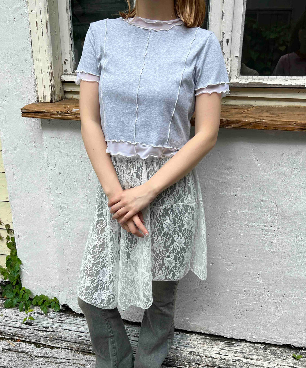 グレー モデル：160㎝ F着用