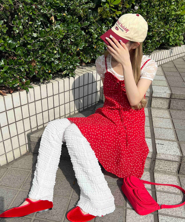 ホワイト モデル：160㎝ F着用