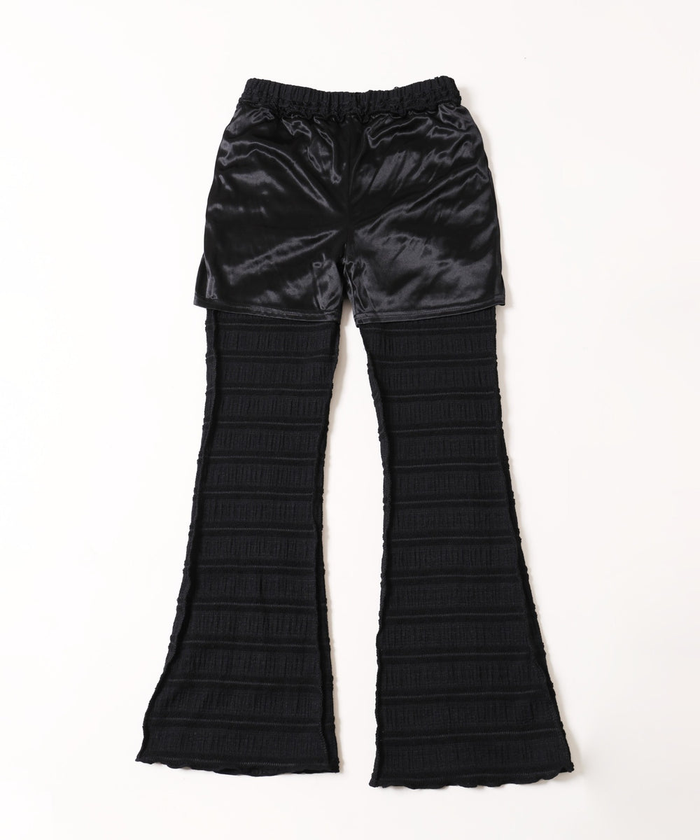 ミニフリルフレアパンツ