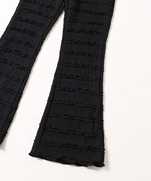 ミニフリルフレアパンツ