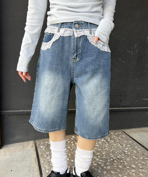 デニム中濃 モデル：160㎝ F着用