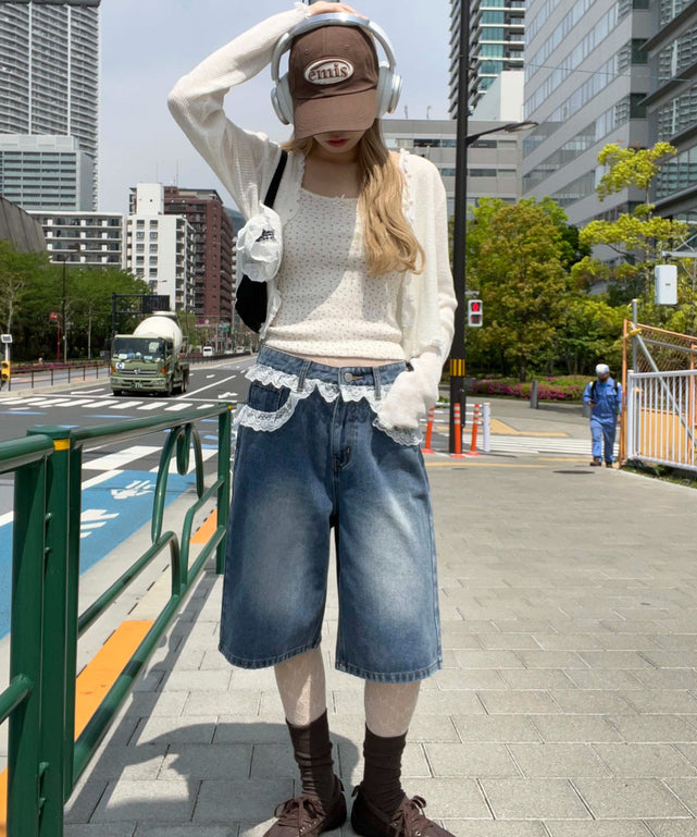 デニム中濃 モデル：160㎝ F着用