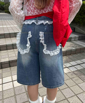 デニム中濃 モデル：155㎝ F着用