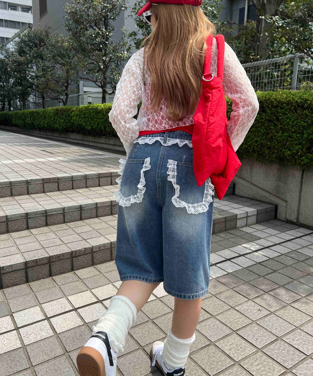 レースデザインハーフパンツ – WEGO ONLINE STORE