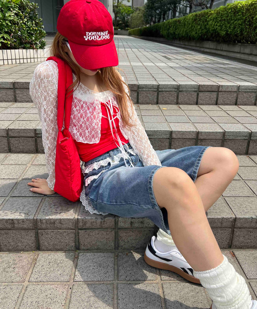 デニム中濃 モデル：155㎝ F着用