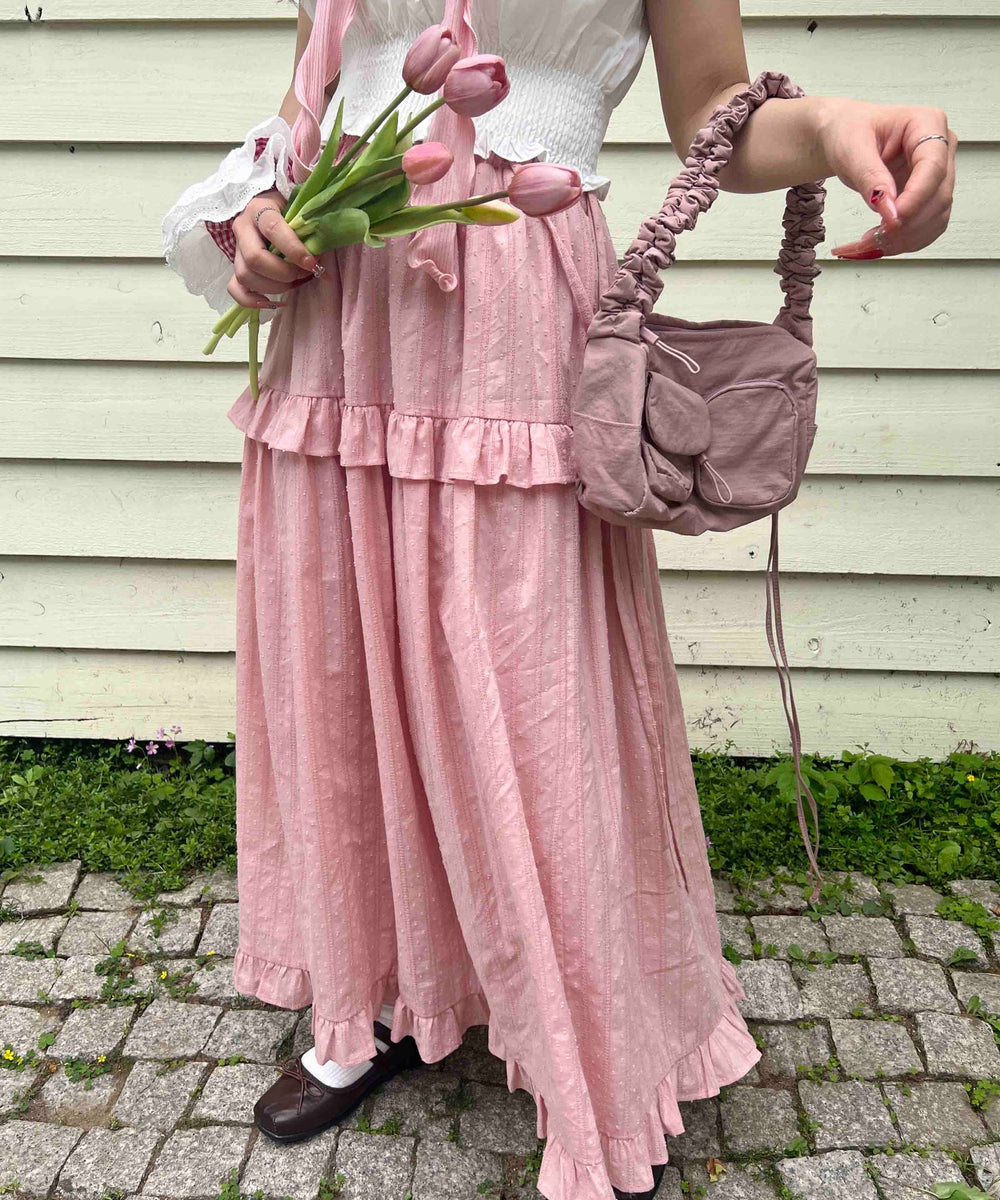 ピンク モデル：160㎝ F着用