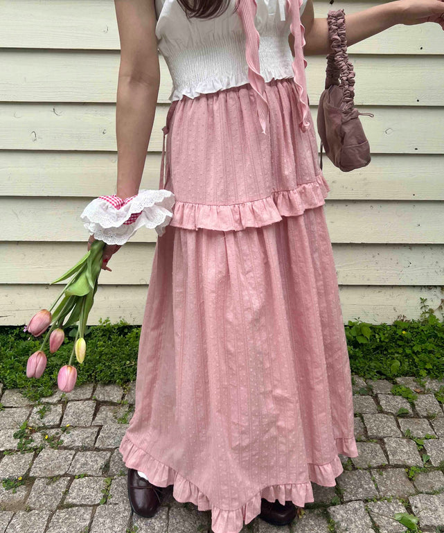 ピンク モデル：160㎝ F着用