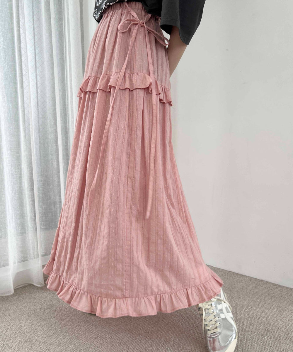 ピンク モデル：160㎝ F着用