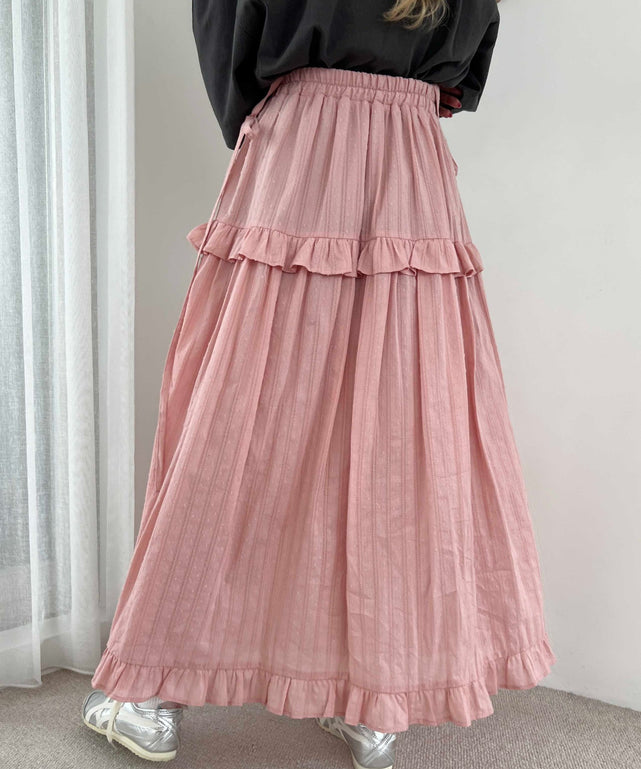 ピンク モデル：160㎝ F着用