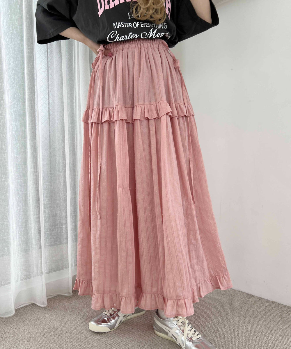 ピンク モデル：160㎝ F着用