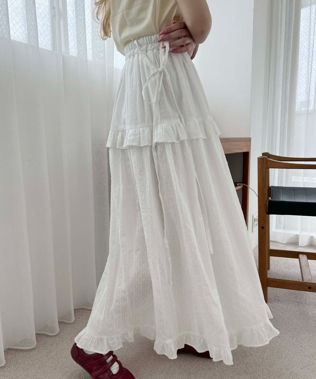 ホワイト モデル：160㎝ F着用