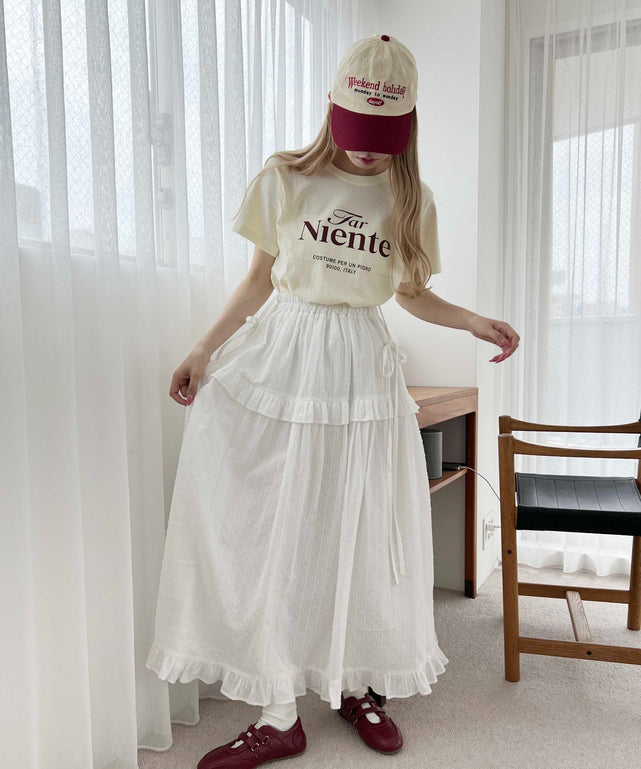 ホワイト モデル：160㎝ F着用