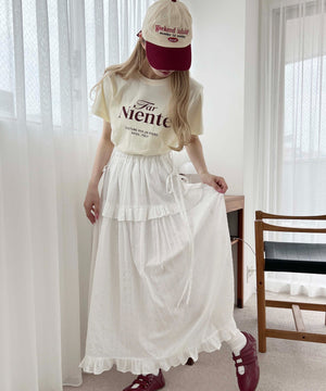 ホワイト モデル：160㎝ F着用