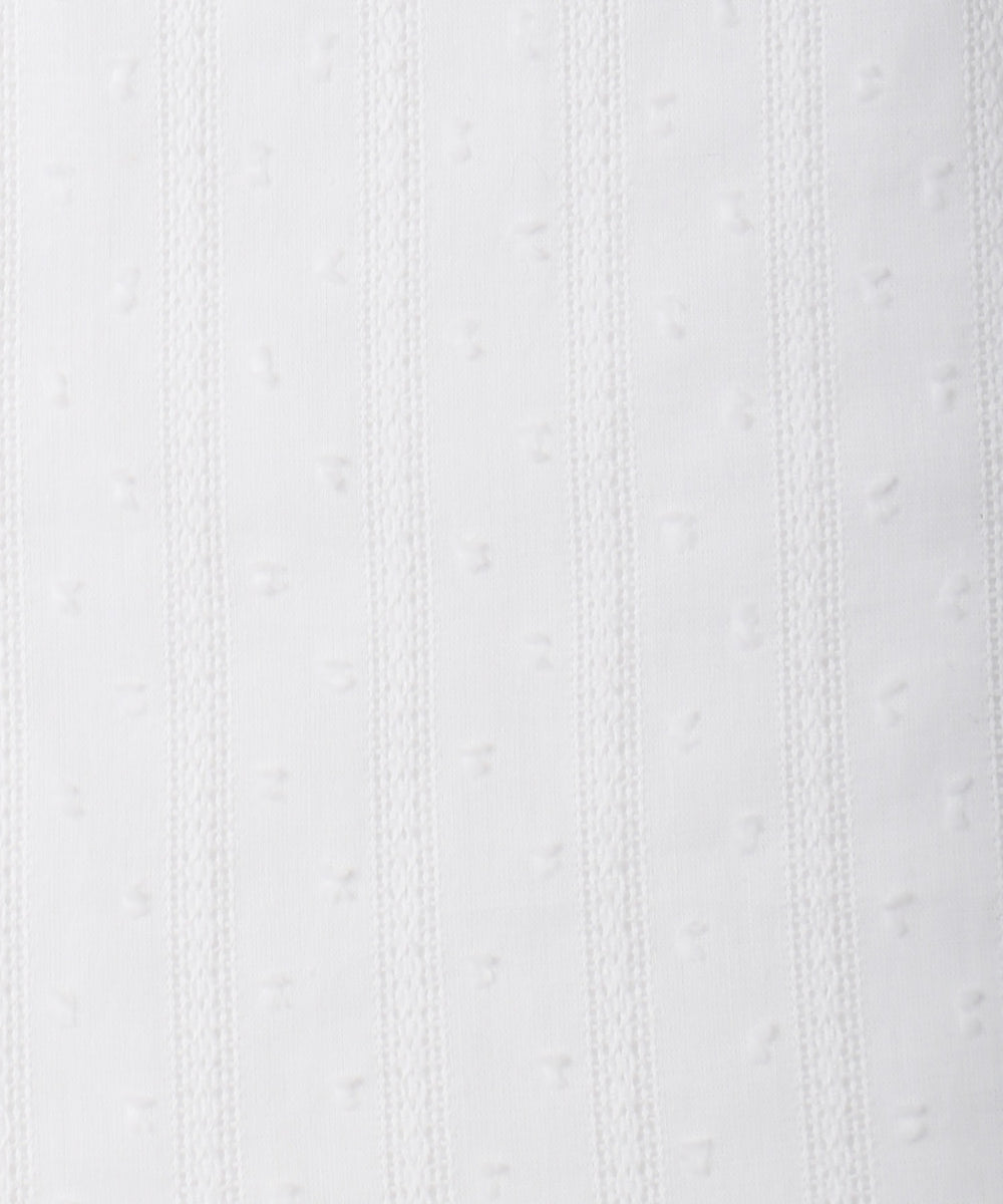 ショルダーリボンコットンレースロングスカート