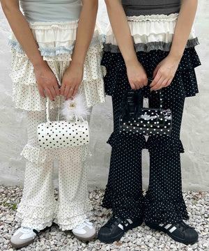 ドットフレアフリルパンツ