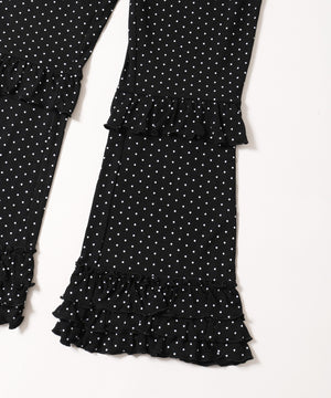 ドットフレアフリルパンツ