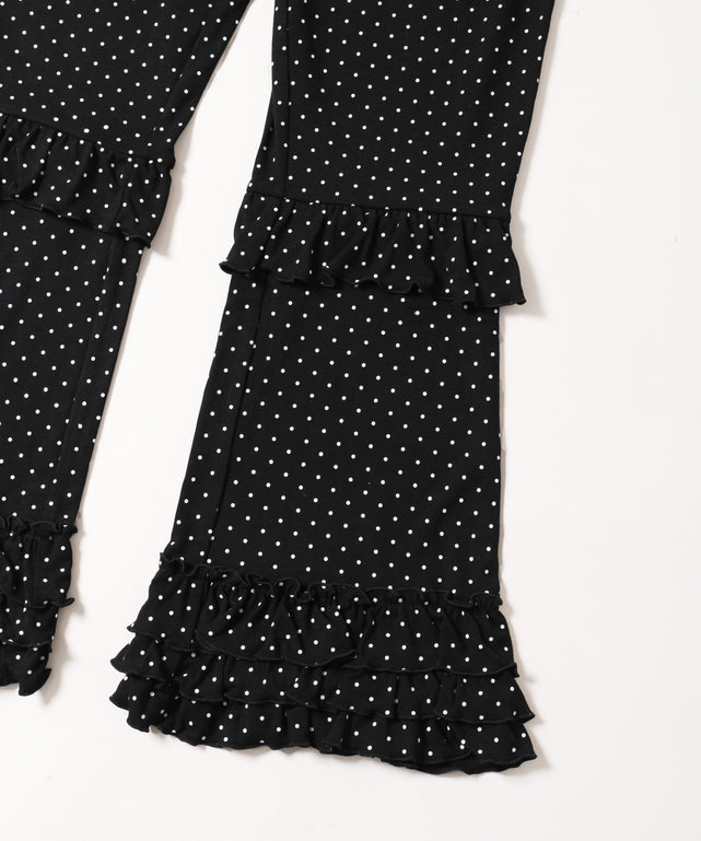 ドットフレアフリルパンツ